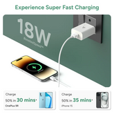 AMBRANE UNI-18 WALL CHARGER 18W FAST CHARGING WITH TYPE-C CABLE